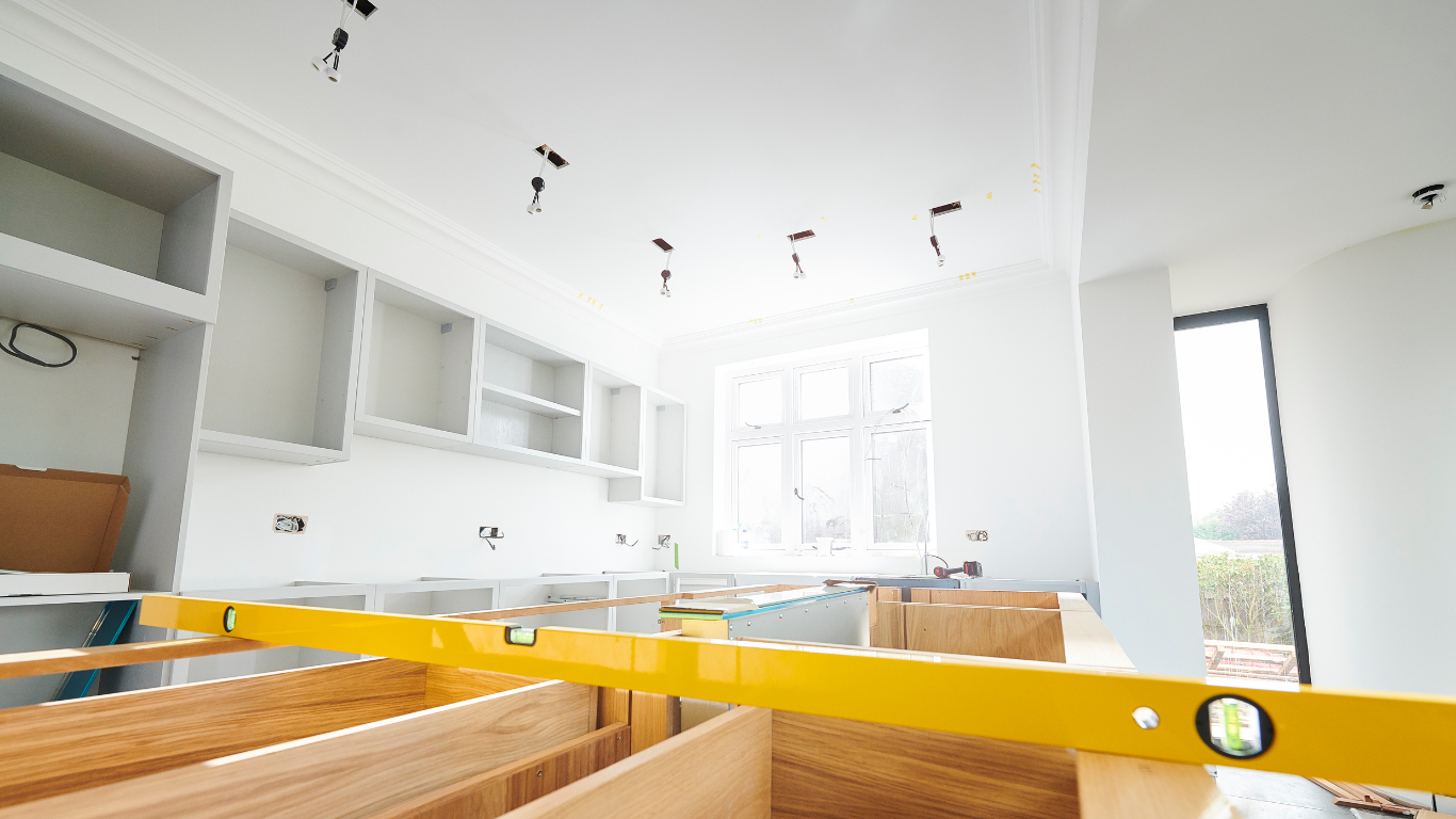 View of Kitchen Installation – Simmons Installations